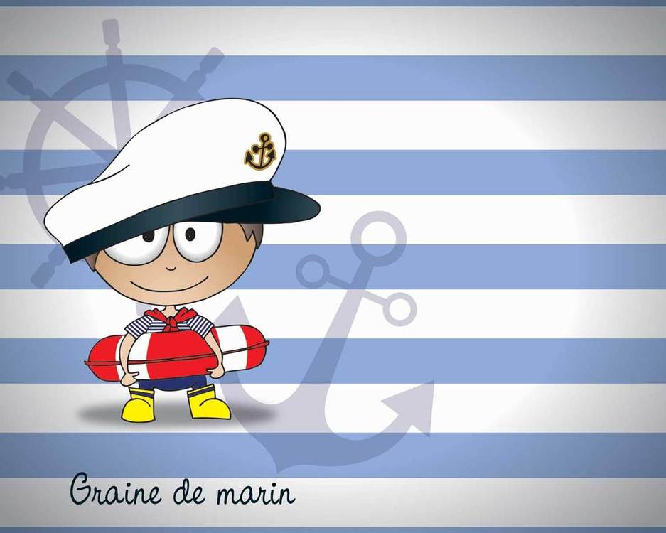 Cadre 40 X 50 Graine De Marin Diabolokids Diabolokids Jouet